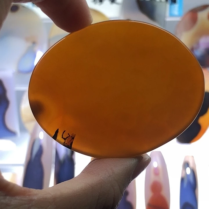 查罗石未镶嵌珠宝半成品120