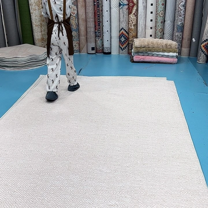 混纺200×300精编细砂棉布底仿羊绒微瑕误差正负1-3厘米