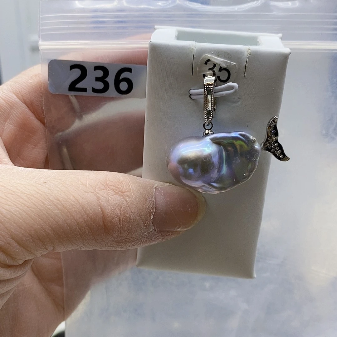 颈饰合金淡水珍珠