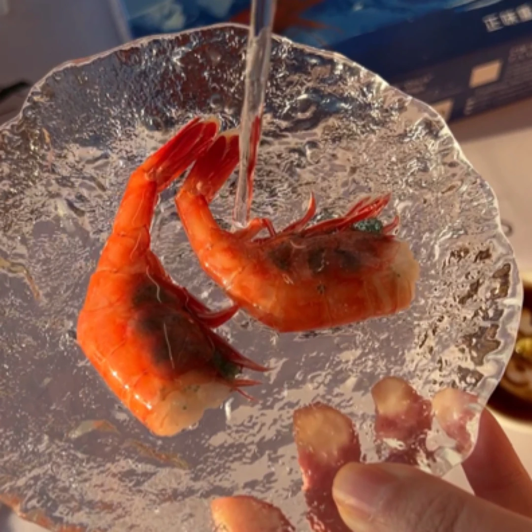 俄罗斯去头刺身甜虾1kg(船冻混规格)