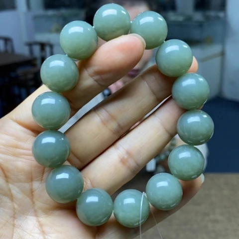 和田玉未镶嵌手链116