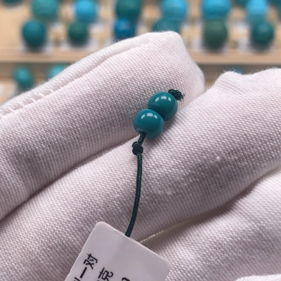 绿松石未镶嵌精品原矿高瓷绿松石