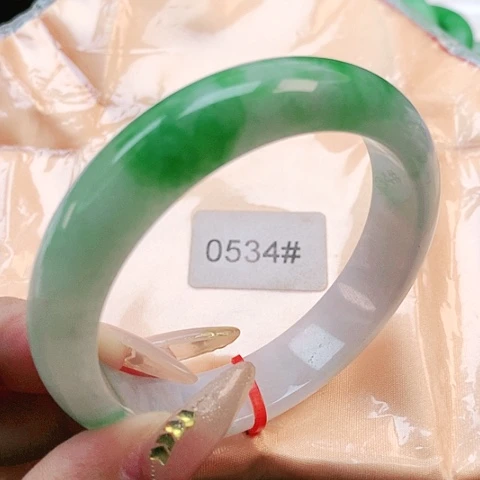 未镶嵌手镯翡翠0534
