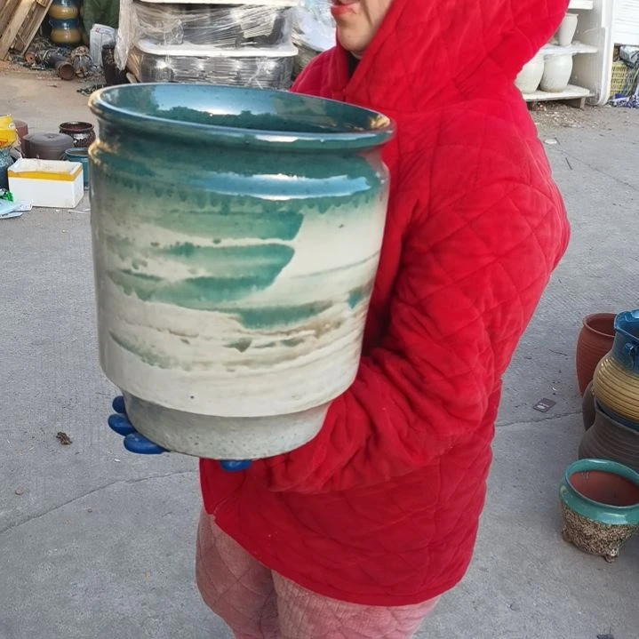 红陶口27高30瑕疵