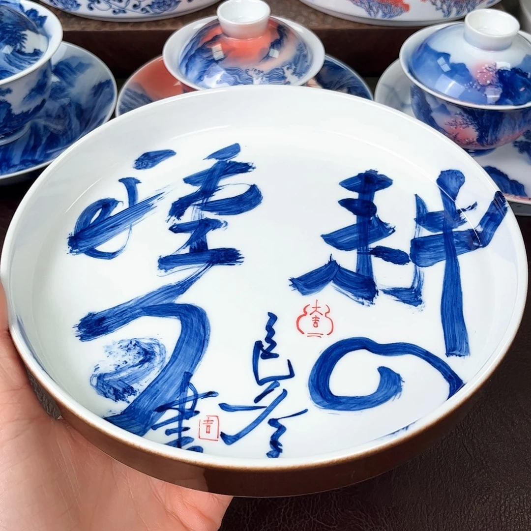 手绘高温瓷器瓷器