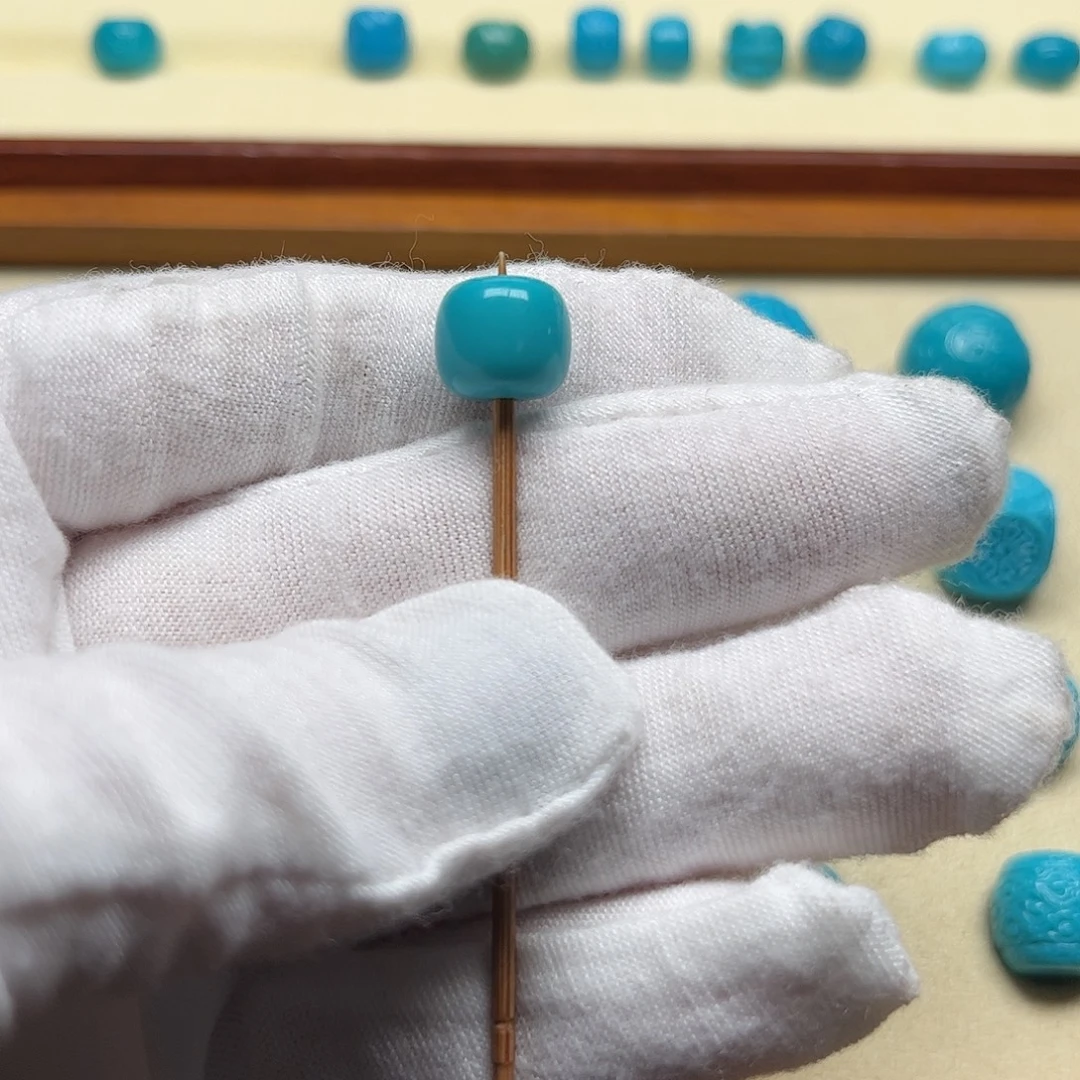 绿松石未镶嵌天然原矿绿松石无镶嵌老型9.7