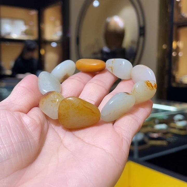 未镶嵌手串和田玉