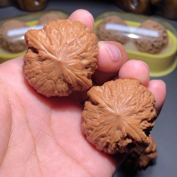 文玩核桃把件38铁锤