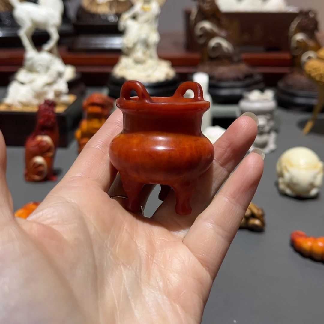 ****哥吊坠鹿骨鹿角工艺品摆件