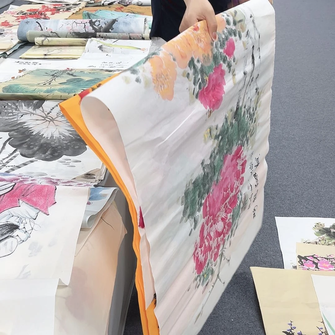 国画国画老师手绘作品