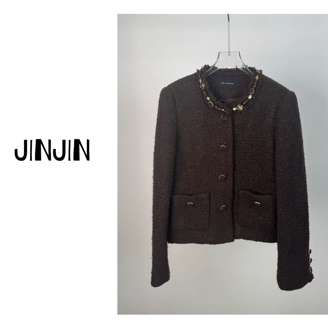 【JINJIN】2025秋冬新款小众设计款外套（5656） NO退NO换