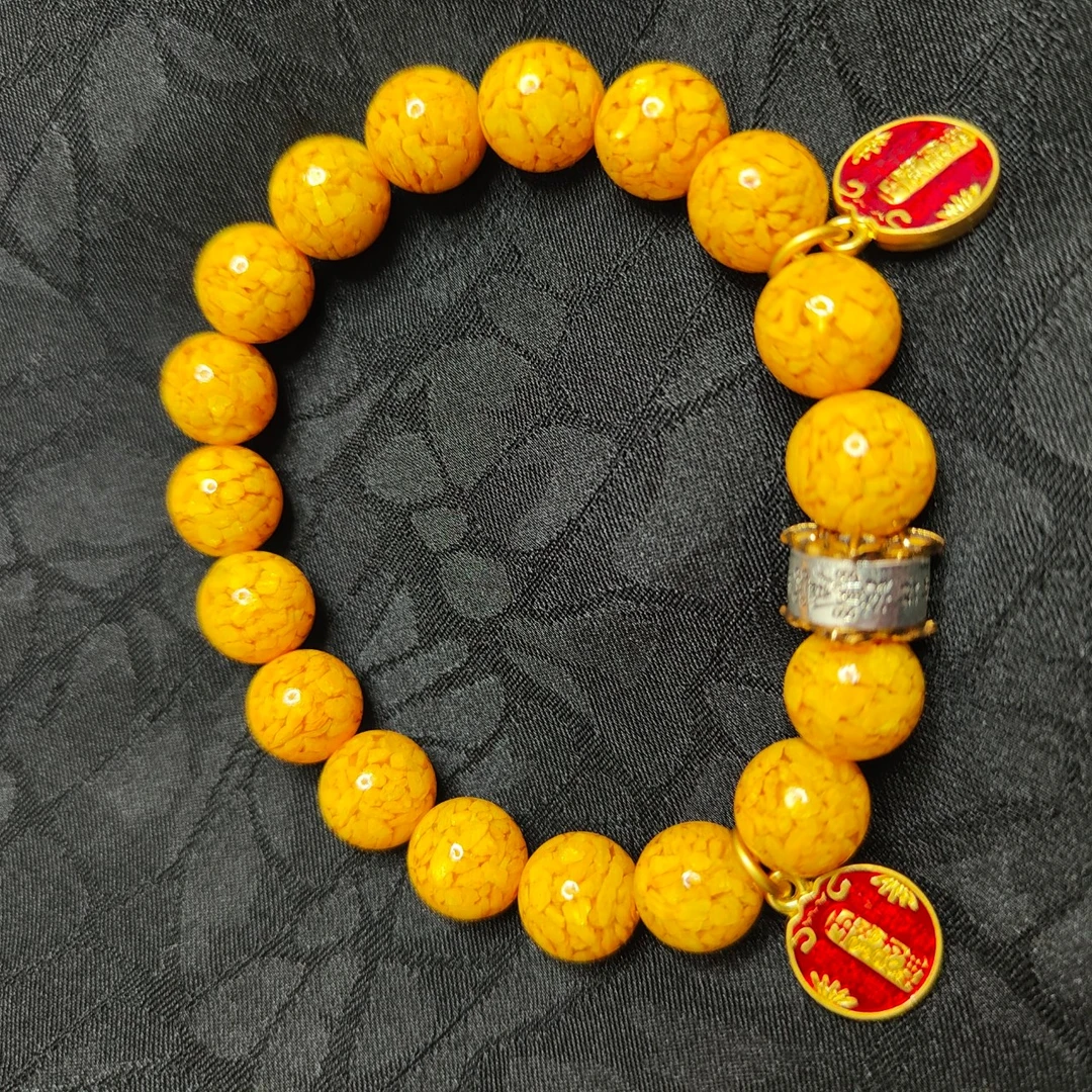 铜合金亚克力手链 205连枝七夕男女款转运护身符