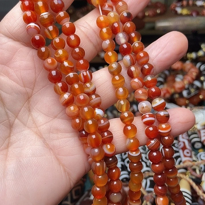 玛瑙/玉髓未镶嵌手链发一条