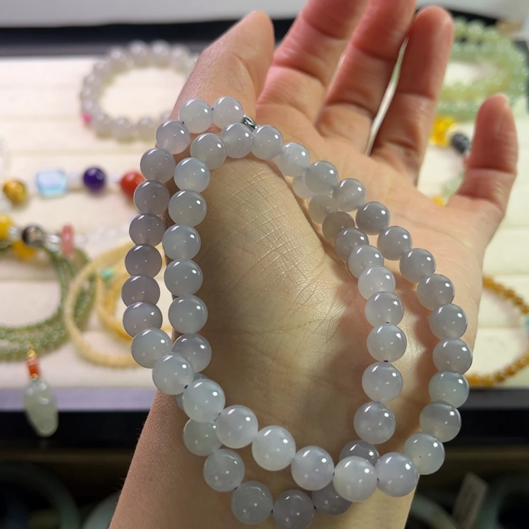 和田玉未镶嵌项链