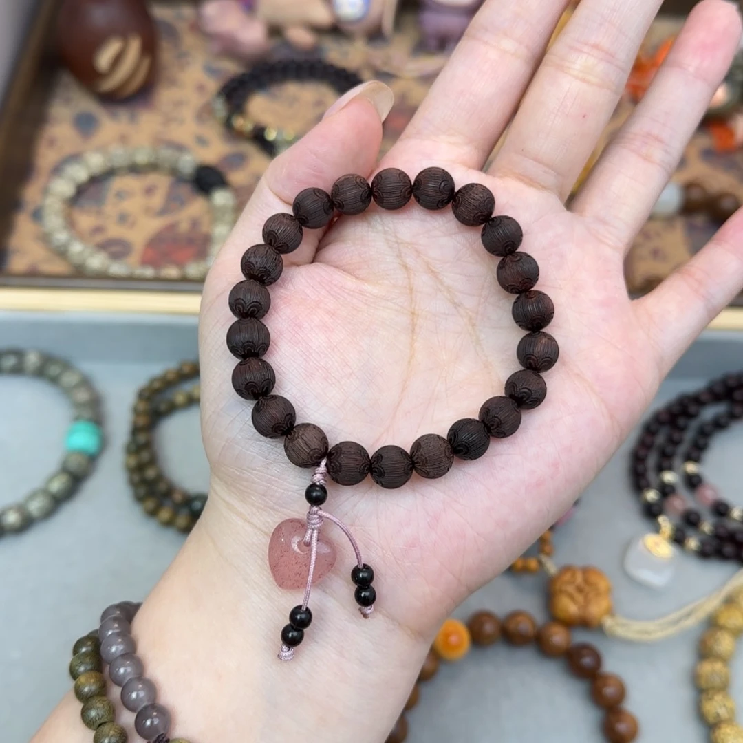 菩提手串/手链爱心小叶紫檀