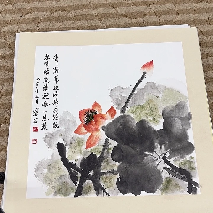 国画花鸟等各种多种50.50