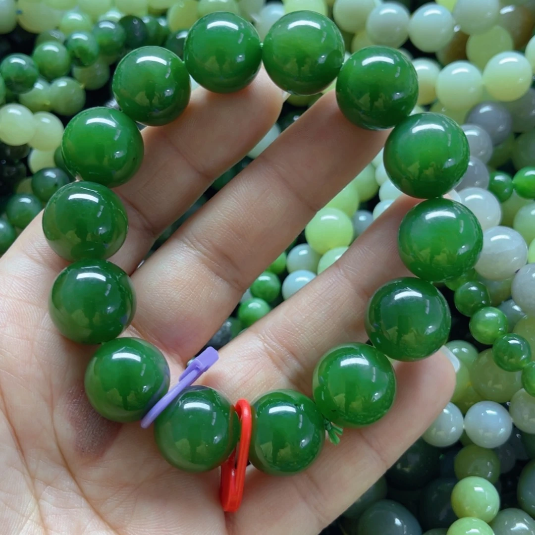 和田玉手链未镶嵌