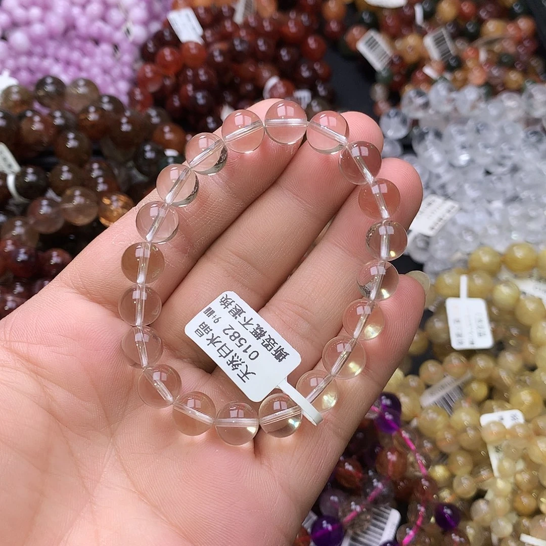 未镶嵌水晶手链，，