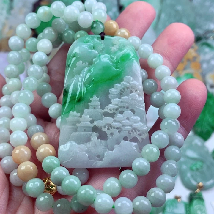 吊坠(不含链)未镶嵌翡翠