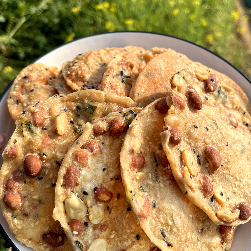 月亮花生巴 江西赣南特产休闲零食豆巴子月亮巴小吃锅巴  包邮