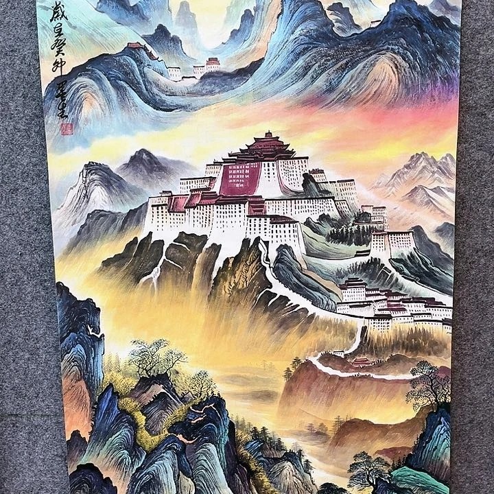 鲁岳美术艺术作品2