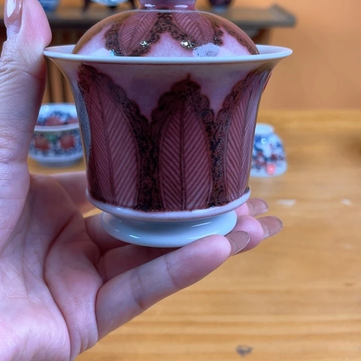 杯子景德镇手绘哈哈哈哈