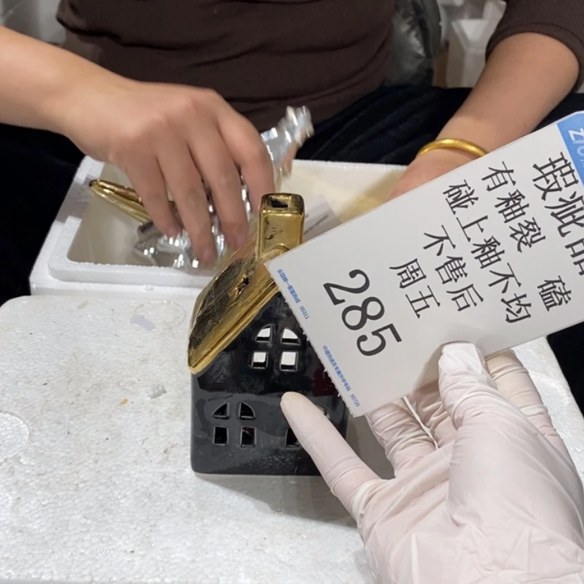 【闪购商品】摆件十*?陶瓷摆件瑕疵特卖