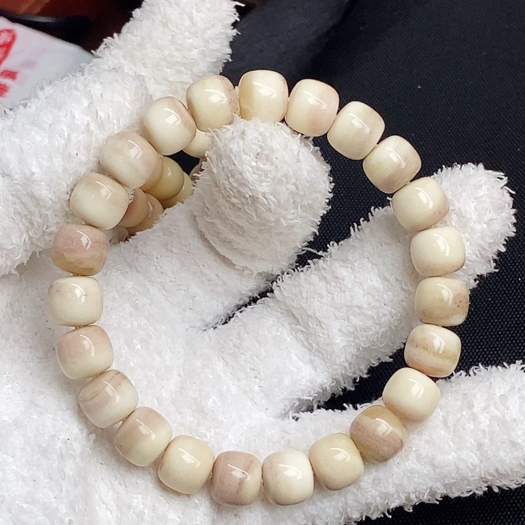 驼骨手串/手链手串10粉白