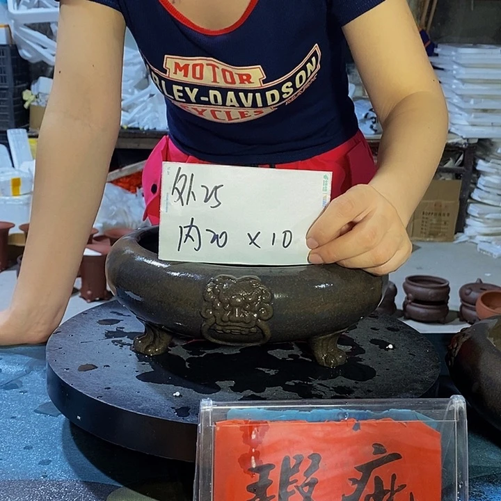 紫砂花盆紫砂艺术