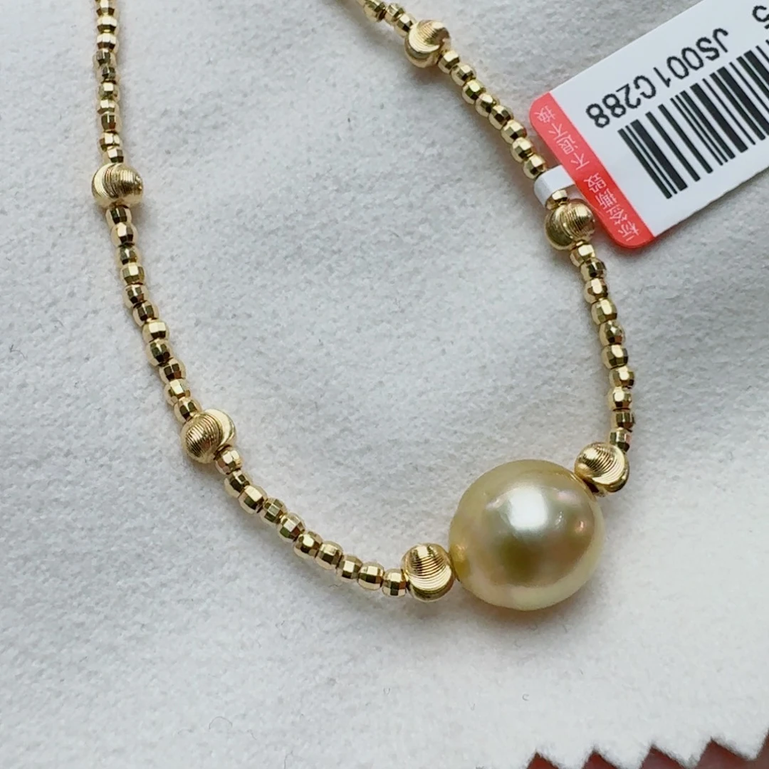 海水珍珠手链银S925镶嵌@@js001