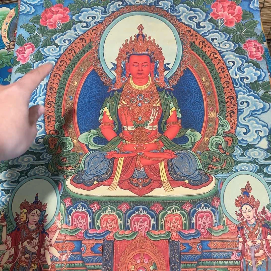 卡纸无量寿佛16099