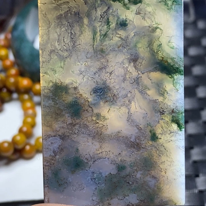 玛瑙/玉髓颈饰足银镀金镶嵌平*乐