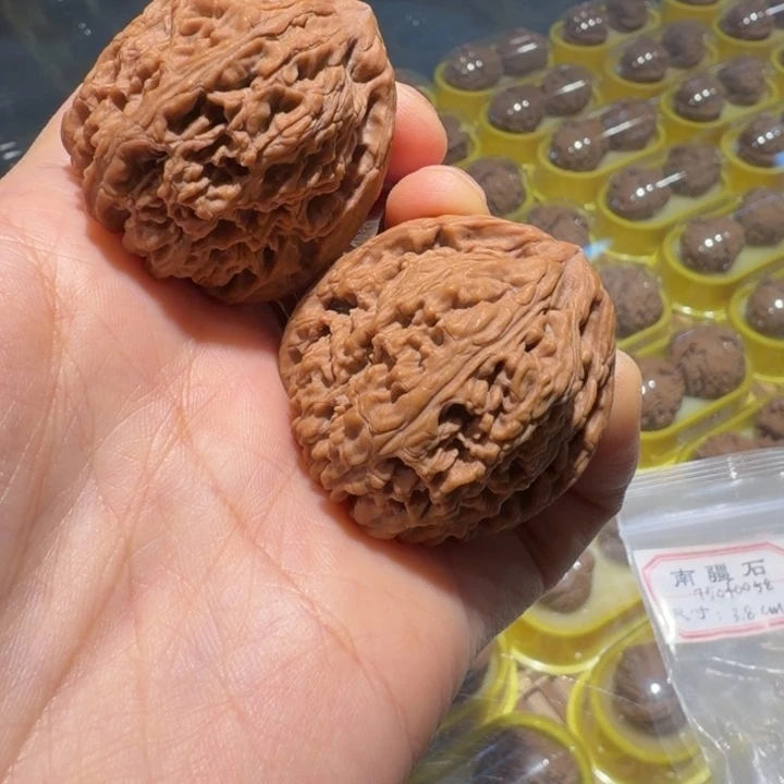 文玩核桃把件38南疆石