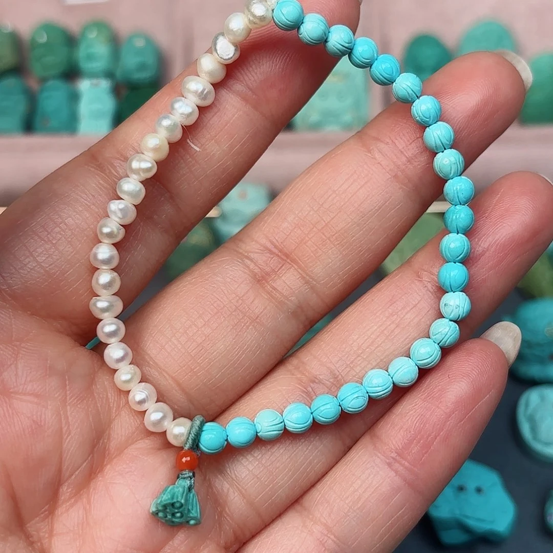 绿松石配饰未镶嵌