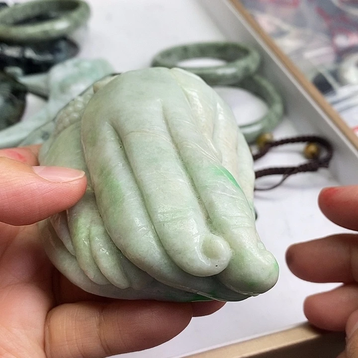 1***定翡翠未镶嵌颈饰天然翡翠016