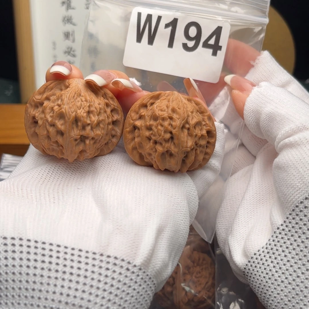文玩核桃把件41磨盘w 194