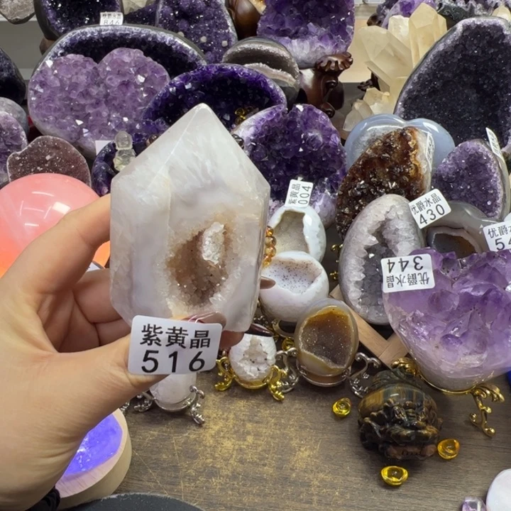 未镶嵌大型摆件（非配饰）紫晶516