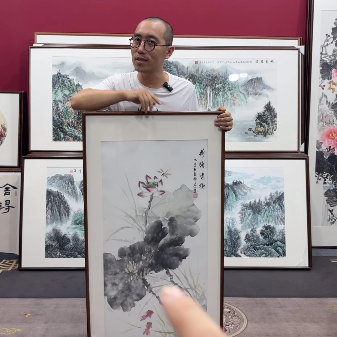 国画带框120/60尺寸