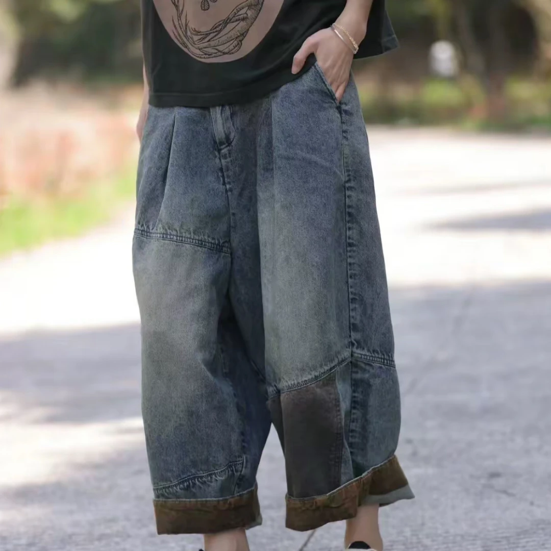 布忘初心分享 荼TU-K35851 阔腿裤 腰围76、裤长90