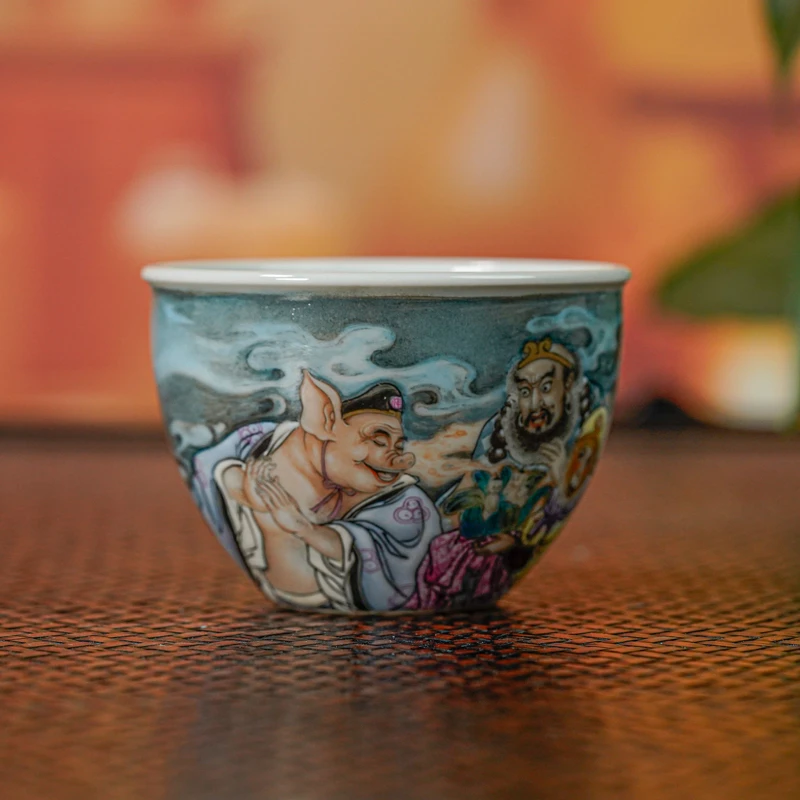 一儒堂西游记人参果小缸杯 yrt124