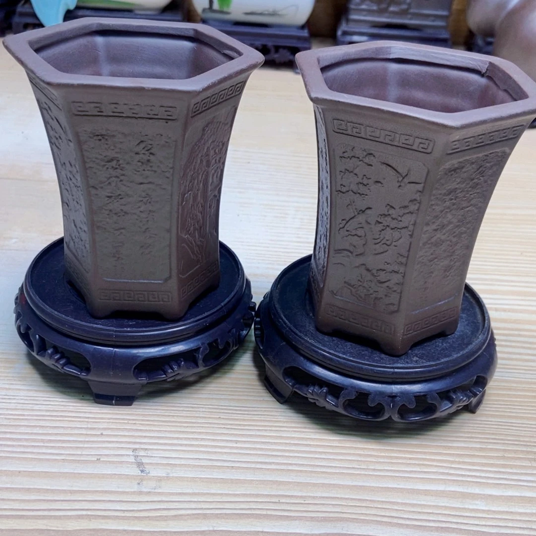 瓷片陶瓷花盆陶瓷艺术