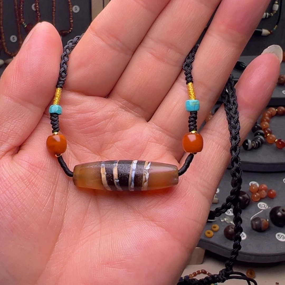 玛瑙/玉髓合金玛瑙对珠