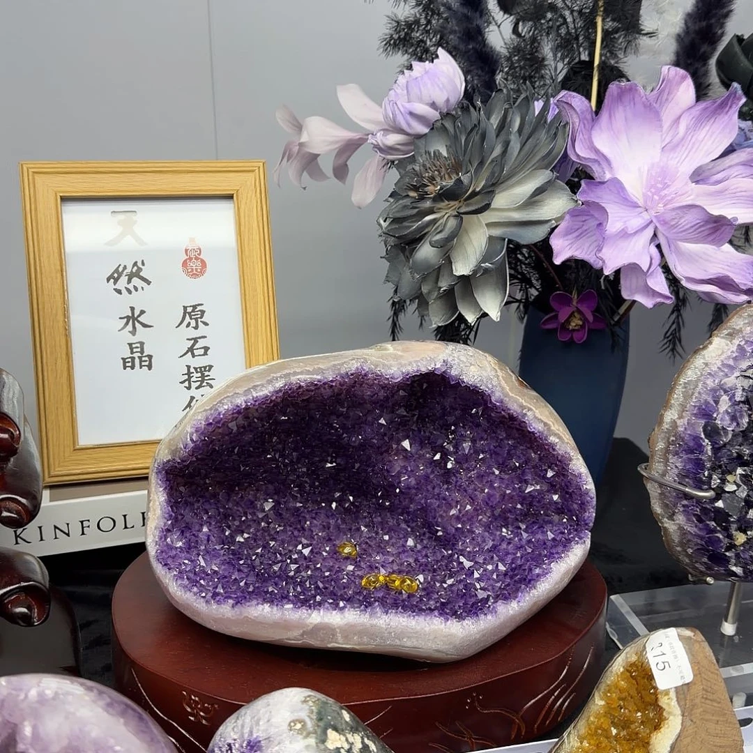 水晶摆件未镶嵌天然