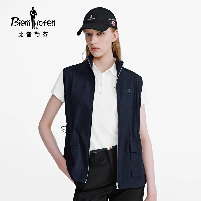 【亲肤柔软】比音勒芬25夏季新款女休闲多色干爽商务短袖POLO衫5129