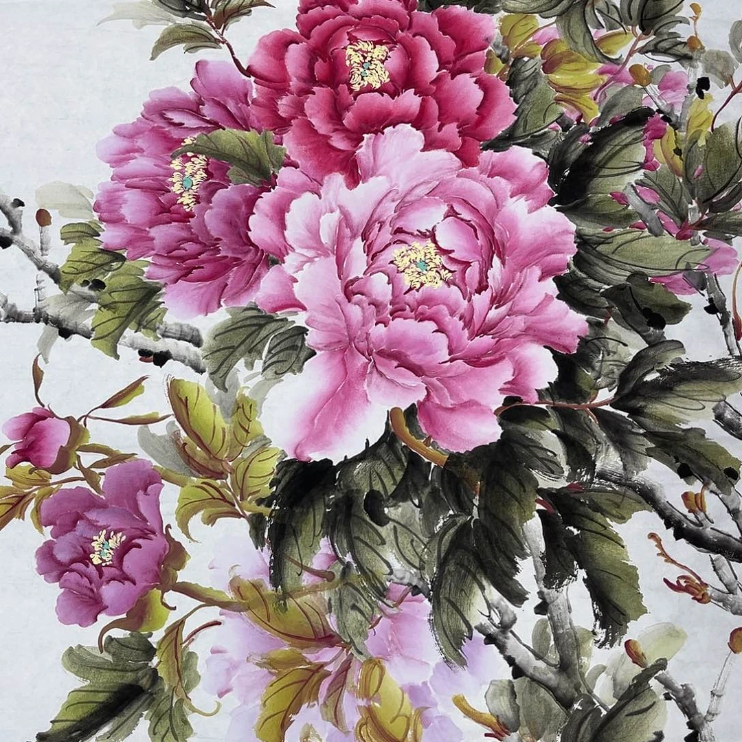 国画纯手绘作品欣赏