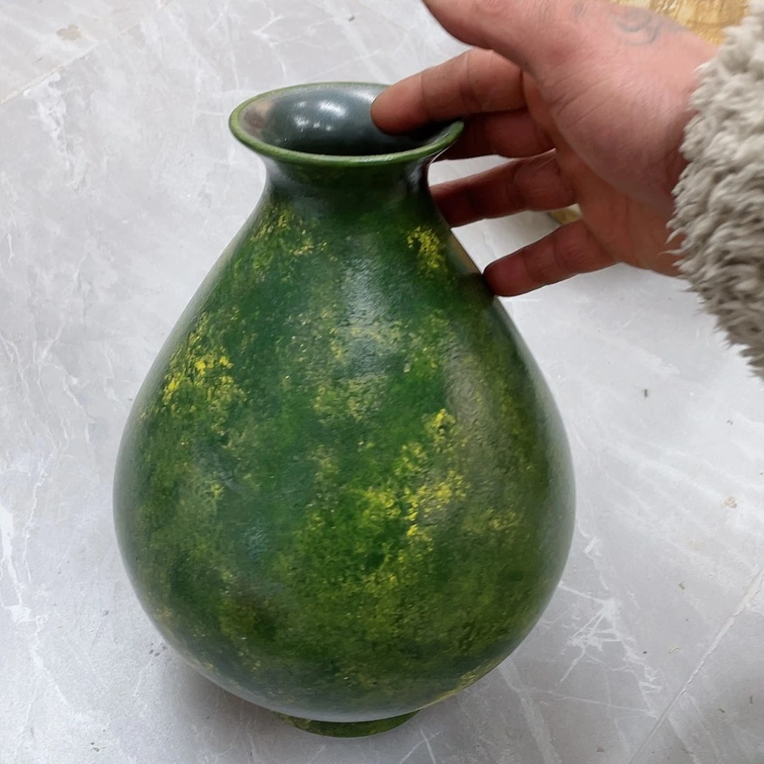 瓶高28口6手工无孔花瓶