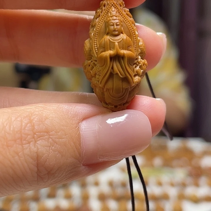 橄榄核吊坠橄榄核