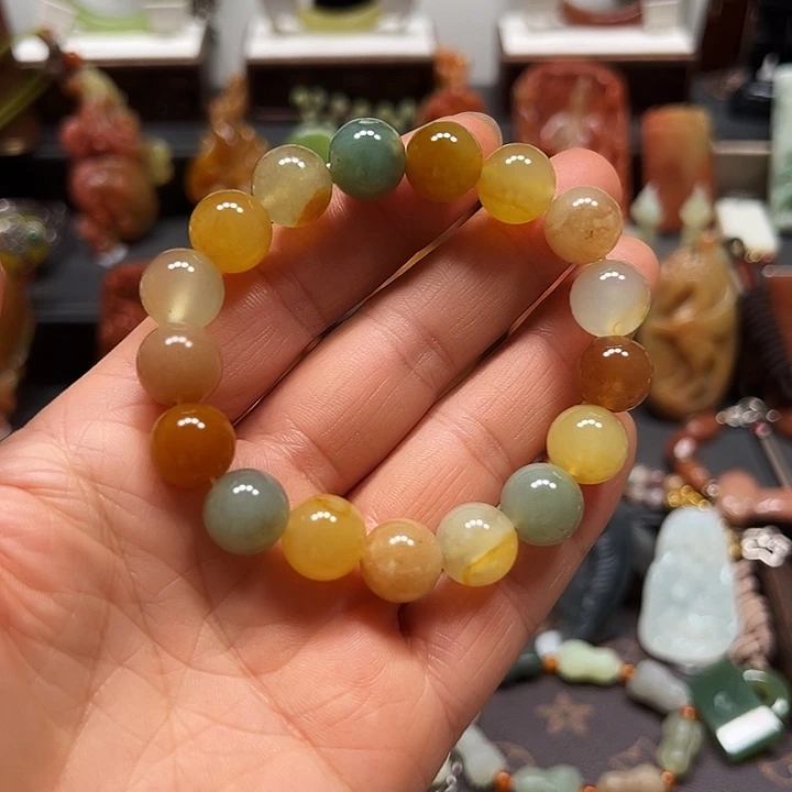 岫玉未镶嵌吊坠，岫玉手串