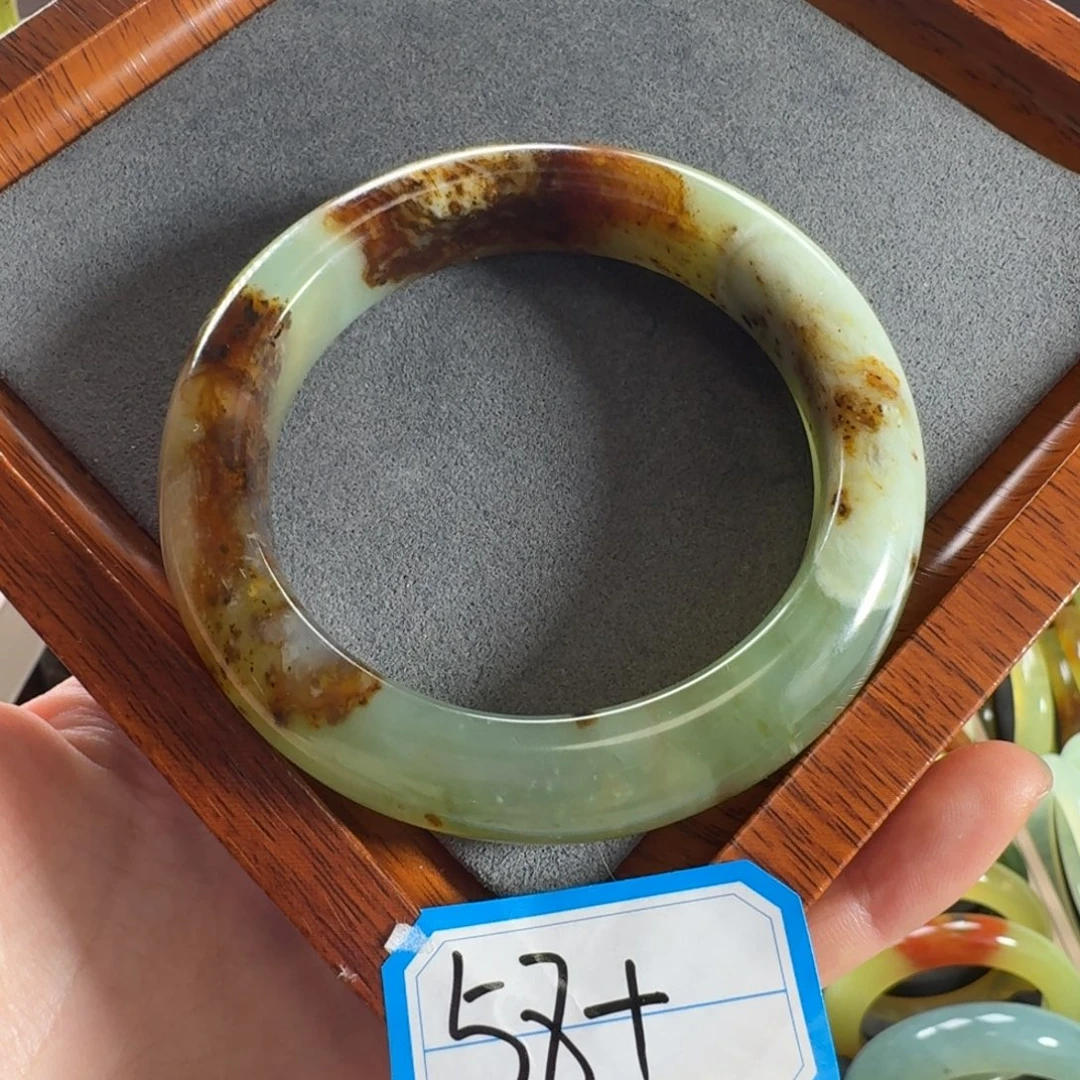 蛇纹石玉合金手镯