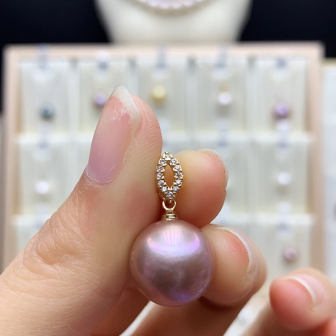 合金淡水珍珠颈饰